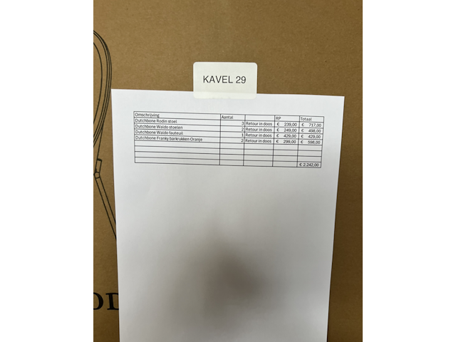 8x diverse stoelen, fauteuils en barkrukken dutchbone - afbeelding 6 van  6