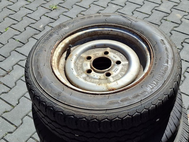 8x diverse velgen met band - afbeelding 6 van  9