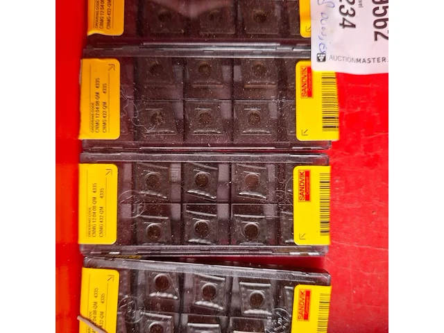 8x doosje a 10 stuks diverse wisselplaten sandvik - afbeelding 3 van  7