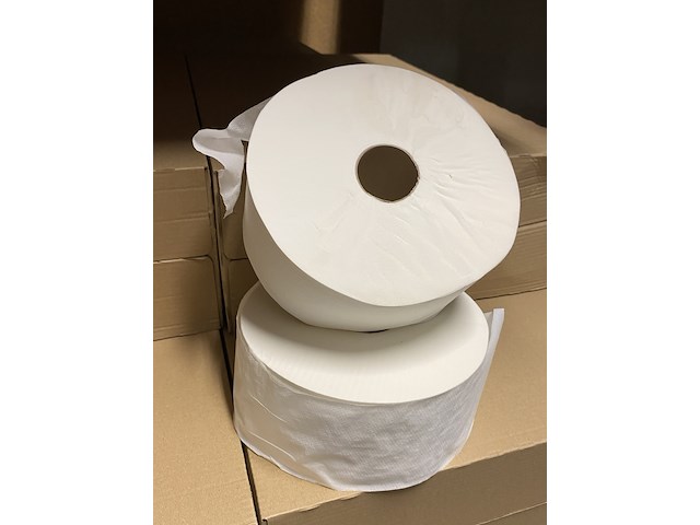 8x dozen a 12 stuks jumbo wc-rol 270 meter - afbeelding 2 van  4