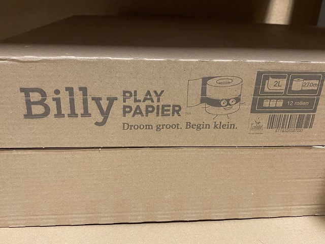 8x dozen a 12 stuks jumbo wc-rol 270 meter - afbeelding 3 van  4