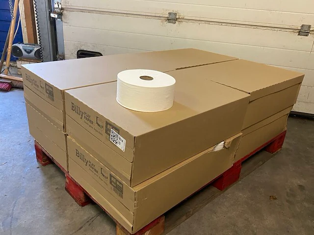8x dozen a 12 stuks jumbo wc-rol, 270 meter - afbeelding 1 van  4