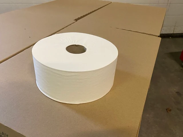 8x dozen a 12 stuks jumbo wc-rol, 270 meter - afbeelding 2 van  4