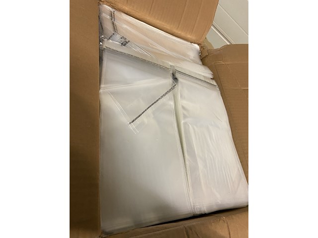 8x dozen a 5500 ldpe zakjes met plakstrip - afbeelding 3 van  5