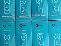 8x draadloze deurbel qsmarter, db pro, zwart/bruin - afbeelding 2 van  3