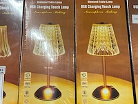 8x draadloze en oplaadbare led-tafellamp