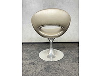 8x draaibare stoel - champagne - afbeelding 8 van  9