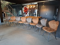 8x eetkamerstoel diverse kleuren - afbeelding 1 van  9