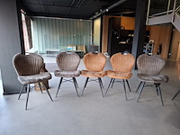 8x eetkamerstoel diverse kleuren - afbeelding 4 van  11