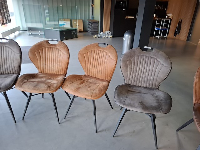 8x eetkamerstoel diverse kleuren - afbeelding 8 van  11