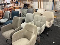 8x eetkamerstoelen, beige - afbeelding 7 van  7