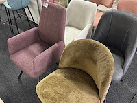 8x eetkamerstoelen, mix - afbeelding 7 van  9