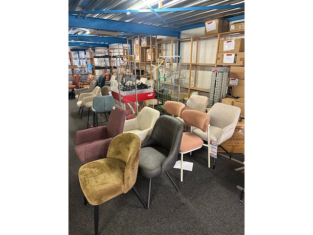 8x eetkamerstoelen, mix - afbeelding 8 van  9