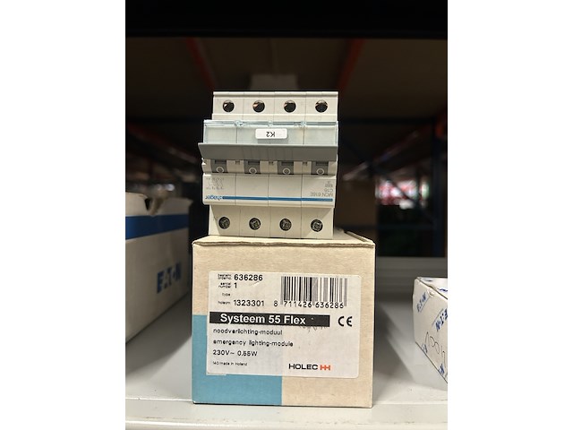 8x elektrische componenten en automaten abb, eaton, holec - afbeelding 4 van  6