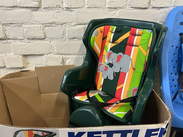 8x fietsaccessoires w.o. fietzitjes en toebehoren, w.o. kettler, yepp - afbeelding 8 van  12