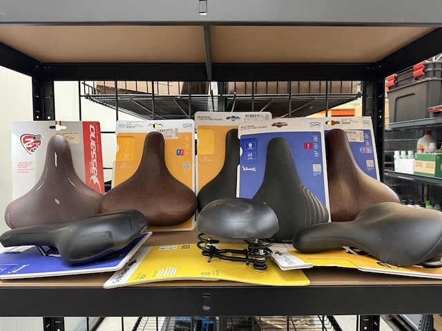 8x fietszadel w.o. selle royal, selle bassano - afbeelding 1 van  11