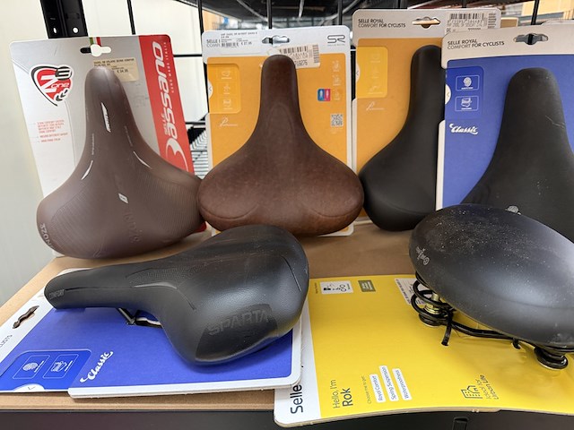 8x fietszadel w.o. selle royal, selle bassano - afbeelding 10 van  11