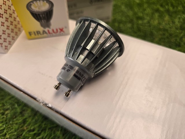 8x firaled gu10 led spot firalux, md-20640gu-dw - afbeelding 5 van  7