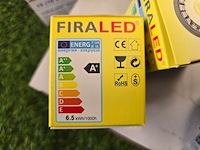 8x firaled gu10 led spot firalux, md-20640gu-dw - afbeelding 6 van  7