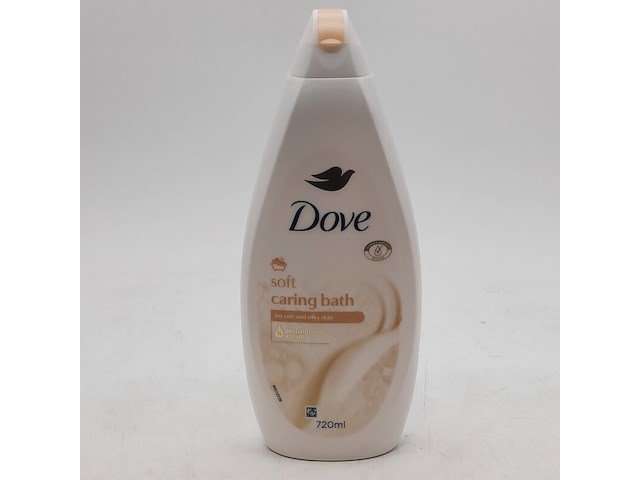 8x fles badcrème, 720 ml, dove, caring bath - afbeelding 1 van  4
