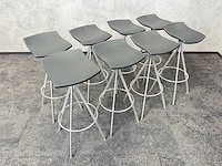 8x gimlet mobles 114 - draaibare barkruk - afbeelding 9 van  10