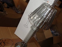 8x glazen waxinelichthouder cosy en trendy model lamp