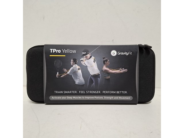 8x golf trainings hulpmiddel gravityfit, tpro yellow - afbeelding 3 van  5