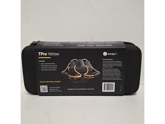 8x golf trainings hulpmiddel gravityfit, tpro yellow - afbeelding 4 van  5