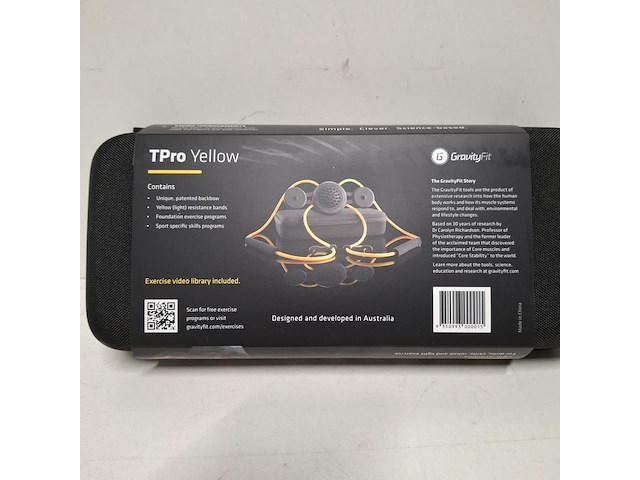 8x golf trainings hulpmiddel gravityfit, tpro yellow - afbeelding 4 van  5