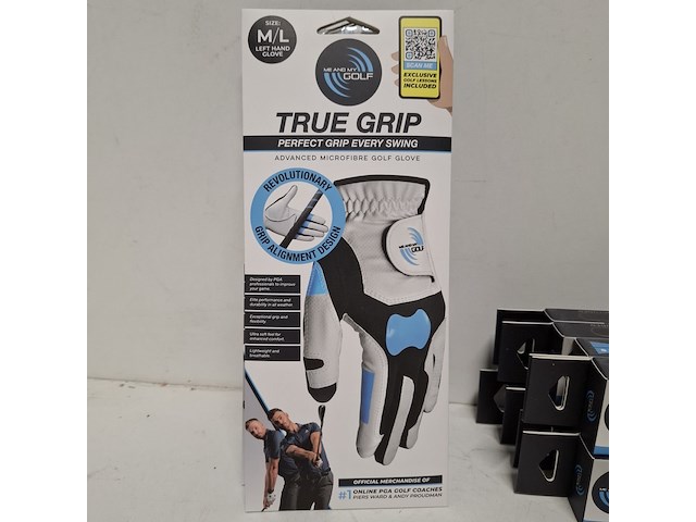 8x golfhandschoen m/l met 8x stroke trainer - afbeelding 2 van  8