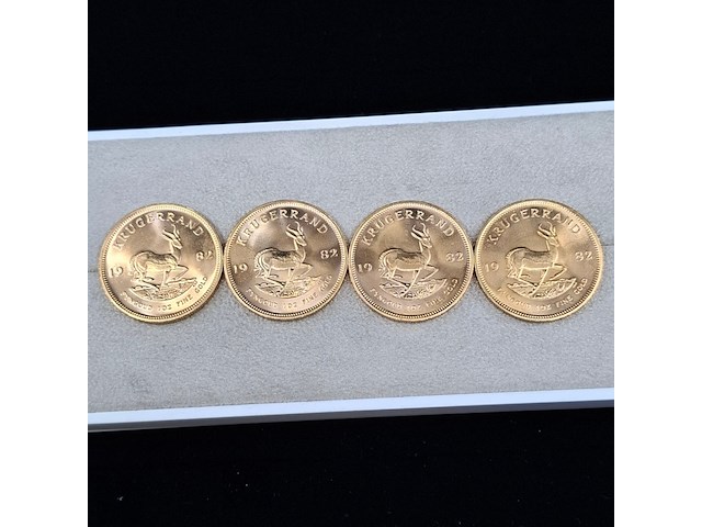 8x gouden munt, south africa, krugerrand - afbeelding 7 van  9