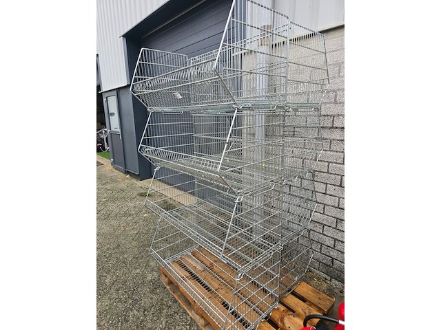 8x grijpmand winkel, metalen - afbeelding 1 van  5