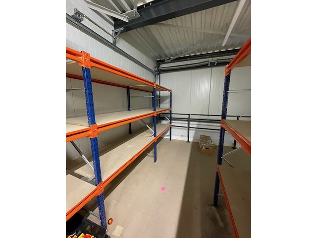 8x grootvakstelling oranje/blauw totaal 12 meter - afbeelding 1 van  5