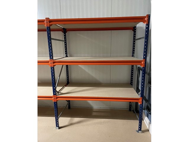 8x grootvakstelling oranje/blauw totaal 12 meter - afbeelding 2 van  5