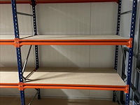 8x grootvakstelling oranje/blauw totaal 12 meter - afbeelding 2 van  5