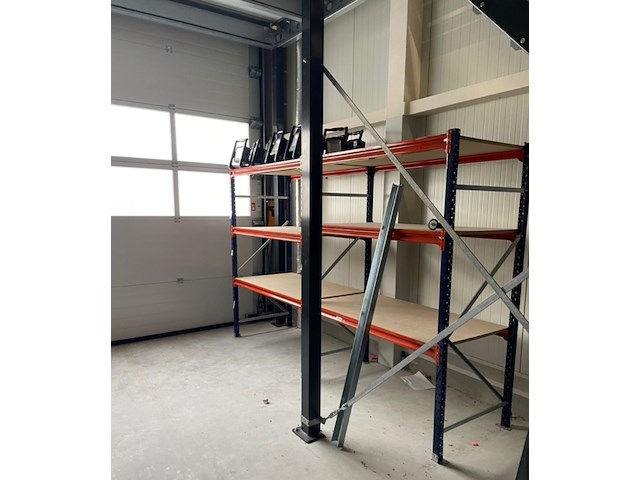 8x grootvakstelling oranje/blauw totaal 12 meter - afbeelding 3 van  5