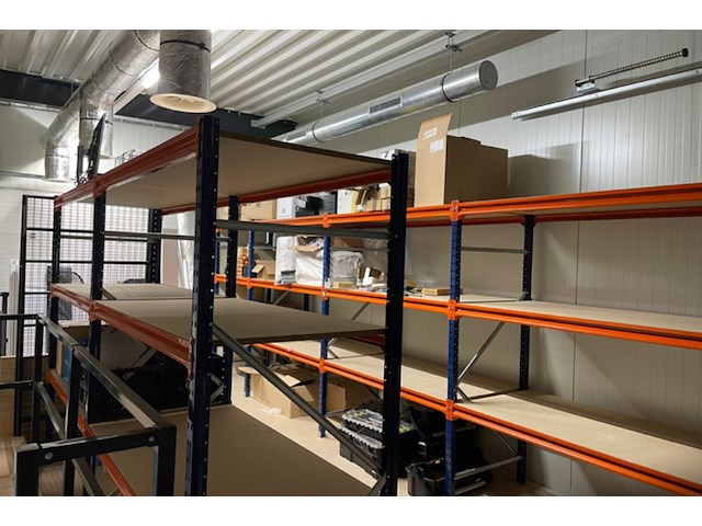 8x grootvakstelling oranje/blauw totaal 12 meter - afbeelding 5 van  5