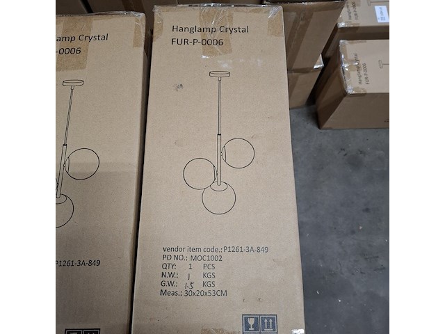 8x hanglamp, furniqs, crystal - afbeelding 4 van  4