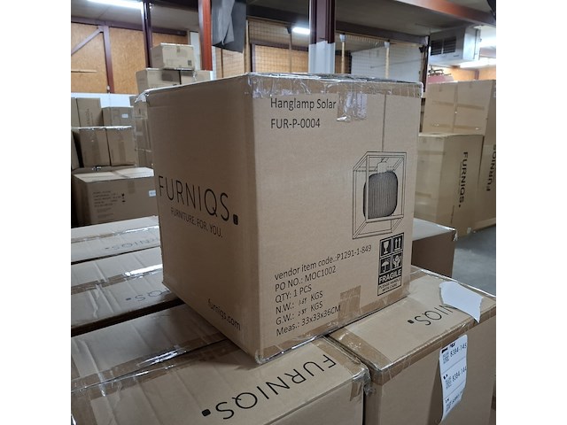 8x hanglamp, furniqs, solar - afbeelding 2 van  3