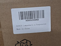 8x hanglamp, sisviv, lampadario a sospension - afbeelding 6 van  7