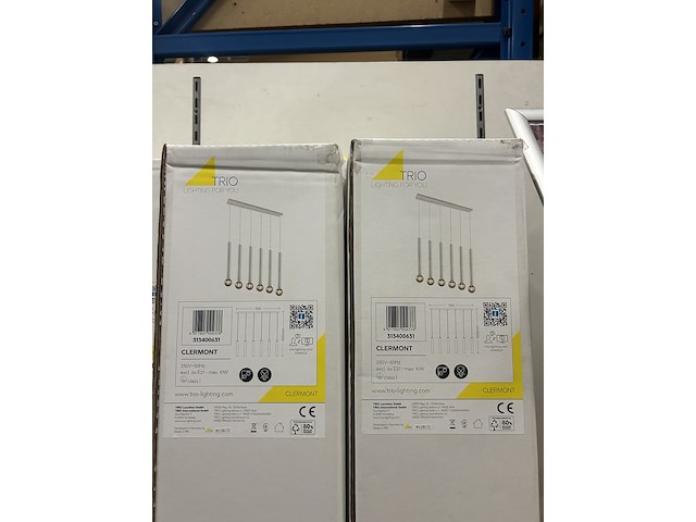 8x hanglamp trio, clermont - afbeelding 2 van  5