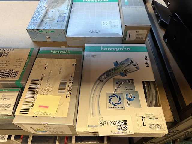 8x hansgrohe sanitair/badkamer accessoires en toebehoren - afbeelding 2 van  9
