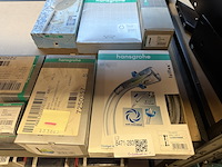 8x hansgrohe sanitair/badkamer accessoires en toebehoren - afbeelding 2 van  9
