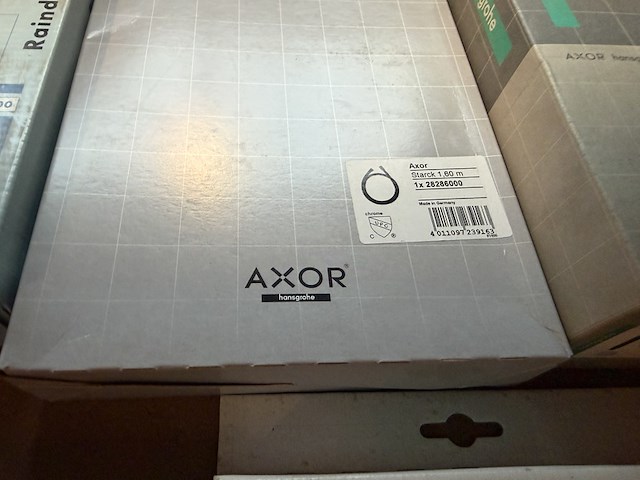 8x hansgrohe sanitair/badkamer accessoires en toebehoren - afbeelding 4 van  9