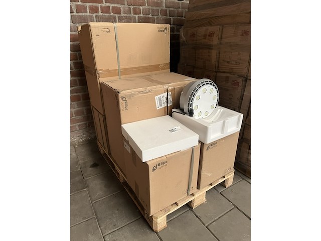 8x high bay light hb1 120w met industriële kap, ellipz lighting - afbeelding 2 van  7
