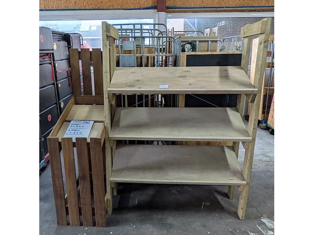 8x houten showroom meubels - afbeelding 12 van  23