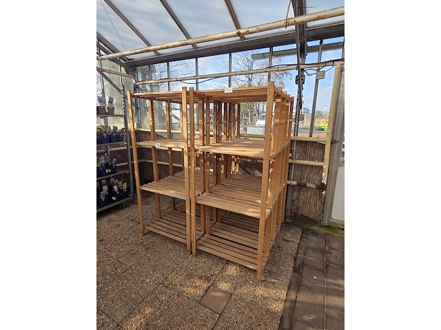 8x houten stelling - afbeelding 1 van  4