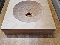 8x houten wasbakken - afbeelding 3 van  9
