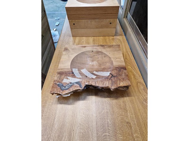 8x houten wasbakken - afbeelding 4 van  9