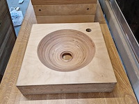 8x houten wasbakken - afbeelding 5 van  9